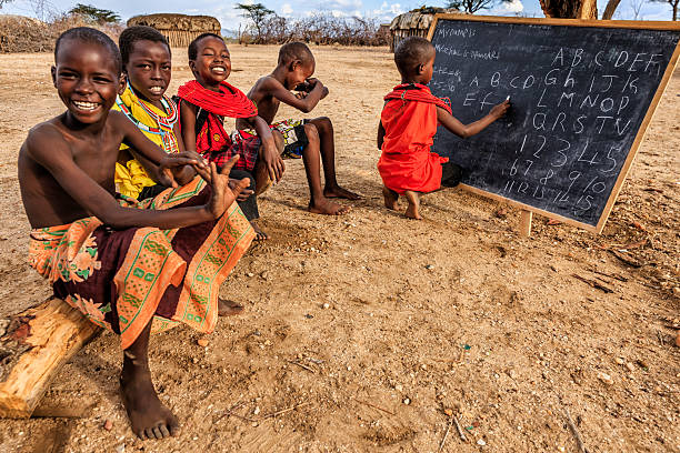 L’éducation des enfants dans les pays pauvres.